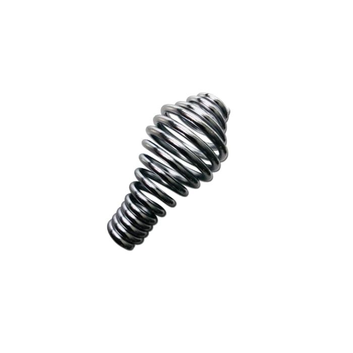 LavaLock® Wood Stove or BBQ Chrome Spring Handle 3.5 x 1-3/4 fits 1/2" rod