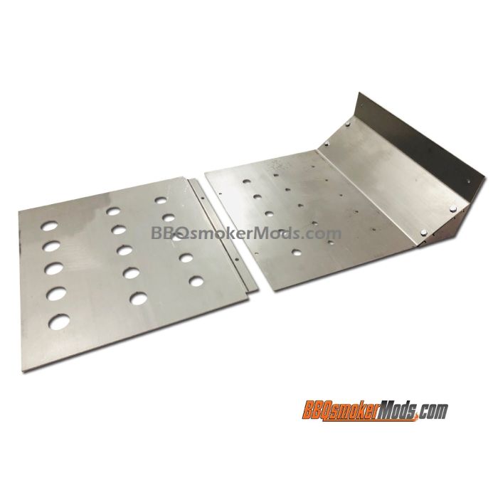 LavaLock® 31 x 16 Baffle Plate Horizontal BBQ Smoker (Tuning System)