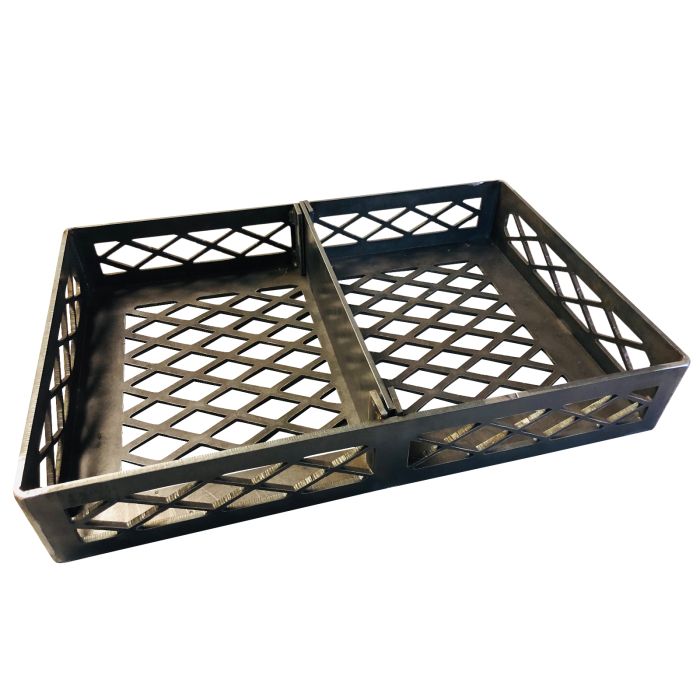 Extreme Heavy Duty Charcoal Basket for PK Grills, by the Burn Shop - Original (rectangle)