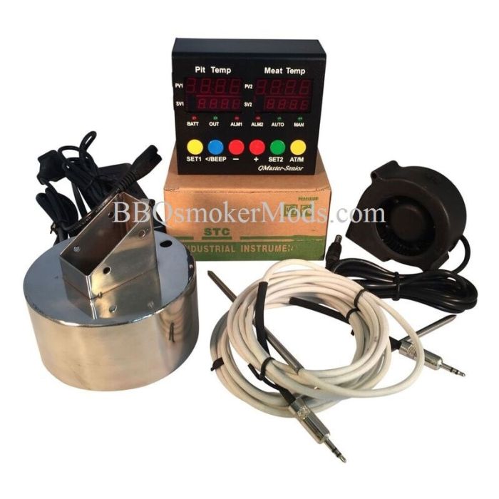 Q Master Senior WSM Controller Kit (complete) Weber Smokey Mountain Controller