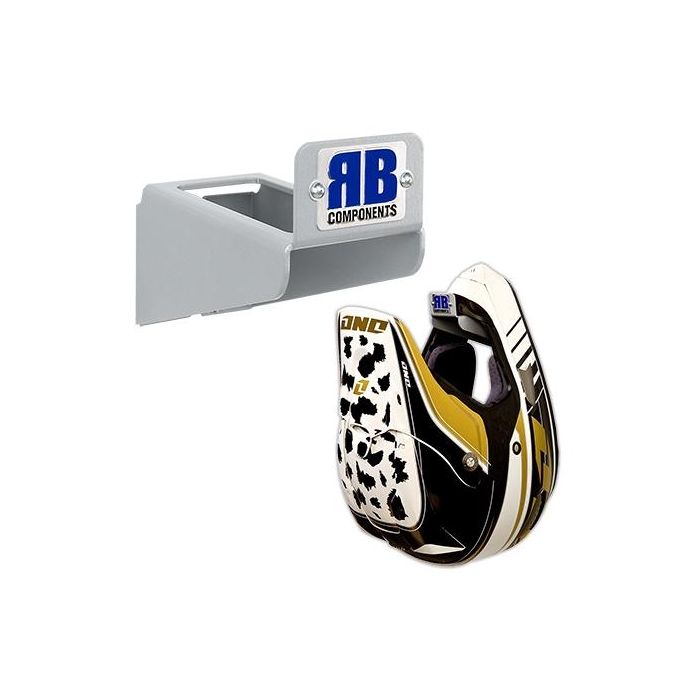 Helmet Display Hook for Garage Wall or Race Car Trailer