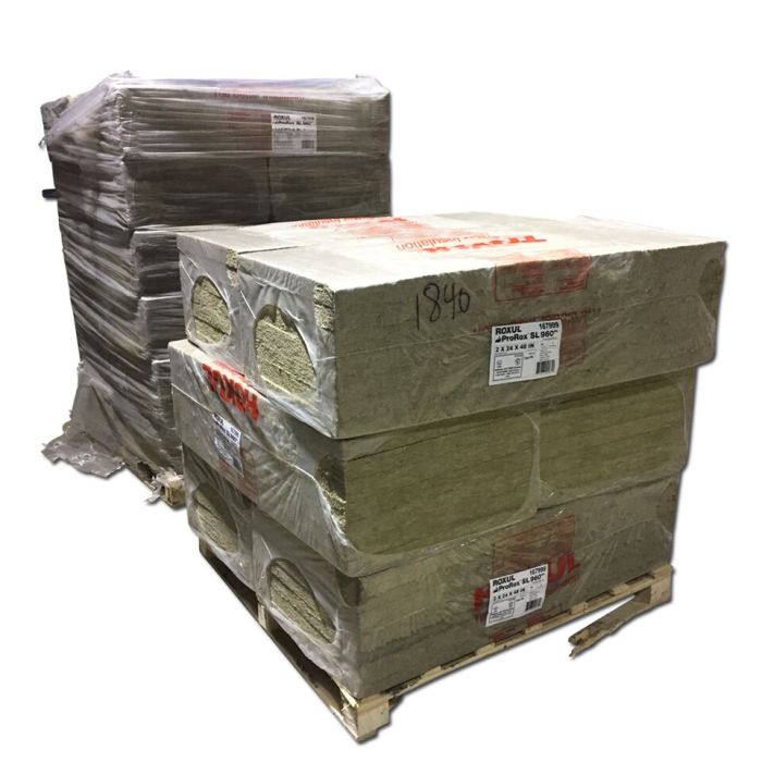 1.5" rock wool mineral wool board batt insulation