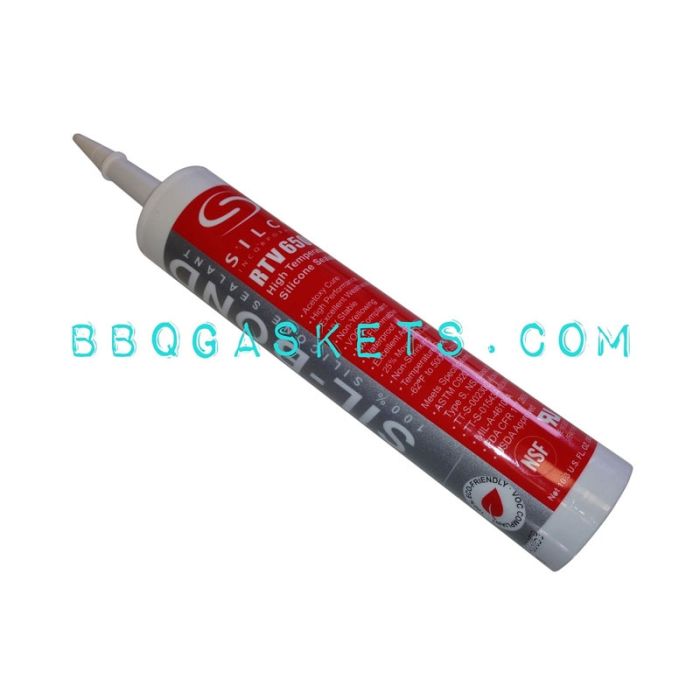 RTV red 650F silicon FDA, 10 oz cartridge