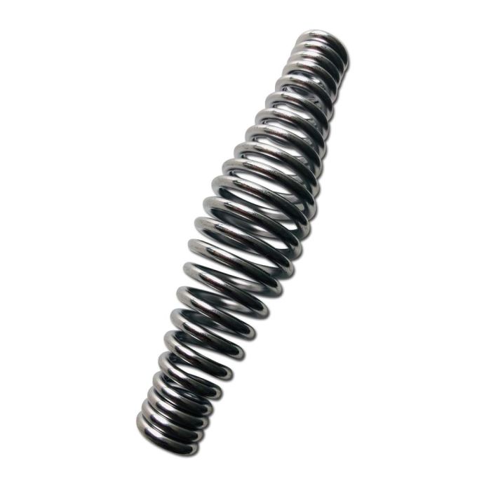 LavaLock® 5.75" (6 inch) Spring Handle for BBQ Smoker - CHROME - 1/2" rod