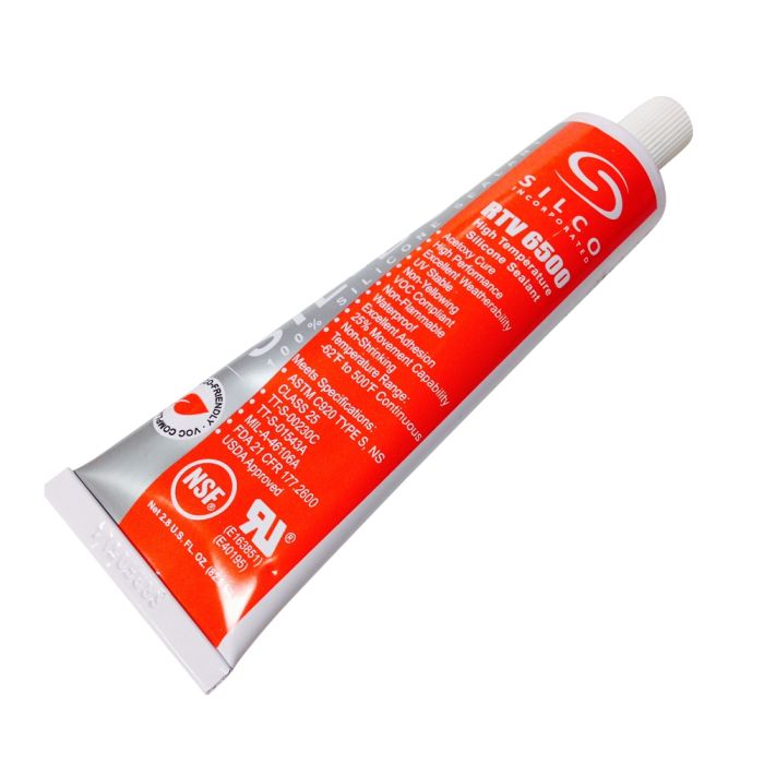 RTV red Silicon Sealant, food safe.