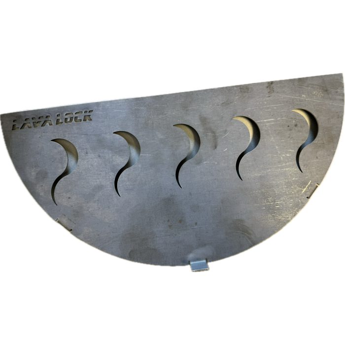 Air Scoop Vertical Baffle System for Oklahoma Joe's Longhorn Deflector Plate