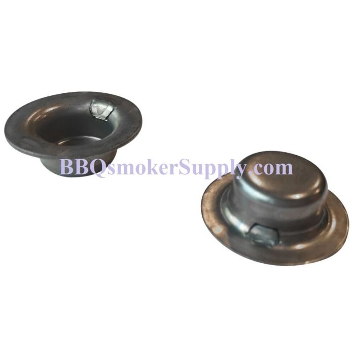 1/2" Button Cap Nut for Smoker Handle Rod End