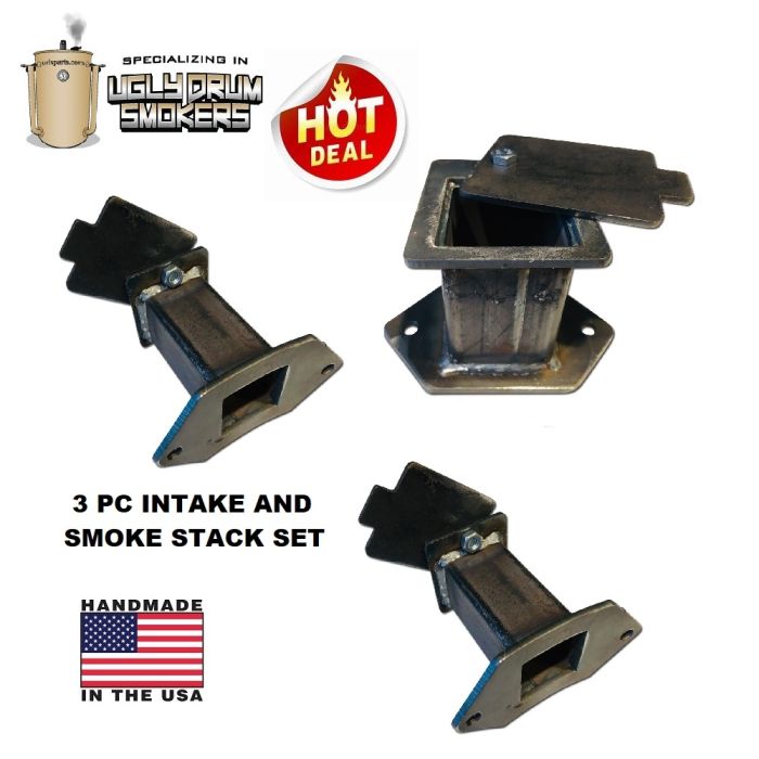 Square UDS intake and exhaust set