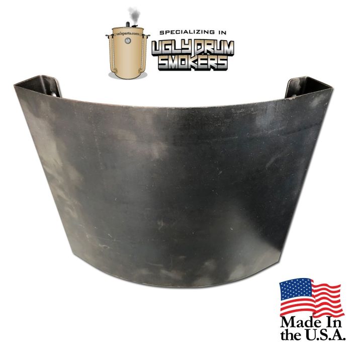 UDS Logo Plate, LavaLock® - for 55 gallon drum smokers, paintable steel