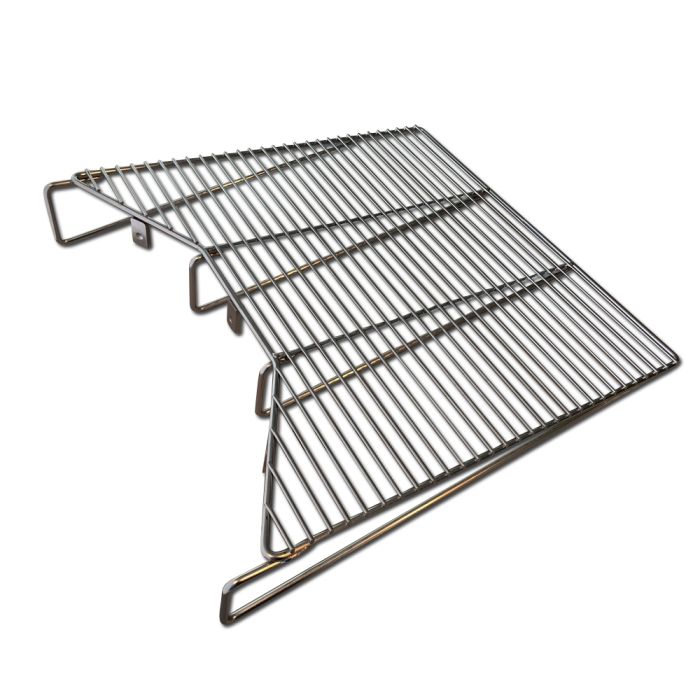 55 Gallon UDS Side Shelf, 18 x18 Wire Rack (curved to fit drum)