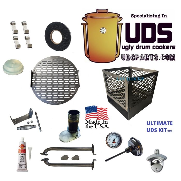 The Ultimate™ UDS Long tube & Laser Cut 55 Gallon Drum Kit