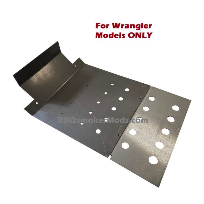 LavaLock® Baffle Plate for Old Country Wrangler, pre-notched Tuning plate for Old Country Smokers