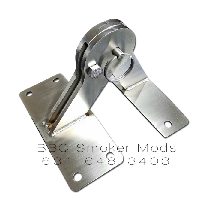Weber KETTLE Lid Hinge Kit, Fits Weber Kettle 18, 22, 26 in - Stainless