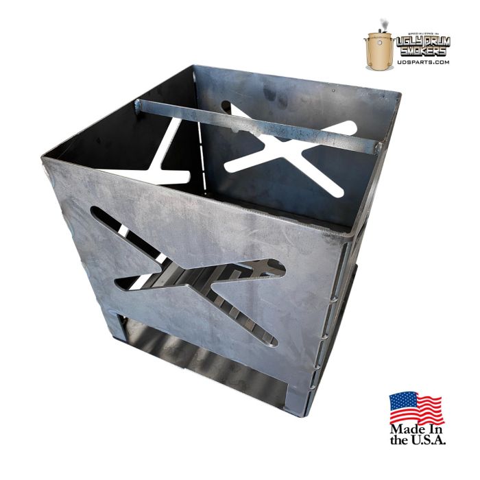 11 Gauge UDS engine Charcoal Basket - 12 x 12 x 12 