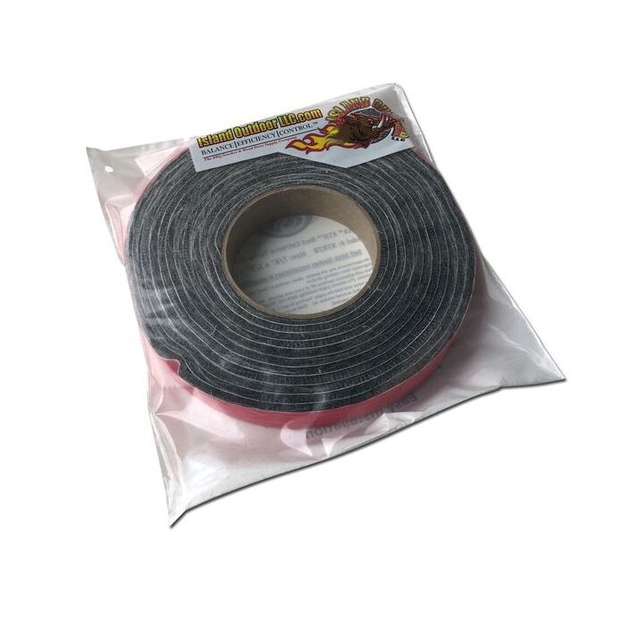 LavaLock® XTR78 - 1000F Self Stick BBQ Gasket - Lifetime Replacement Warranty - 7/8 x 1/8 x 15 ft