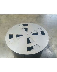 uds pinwheel baffle. 