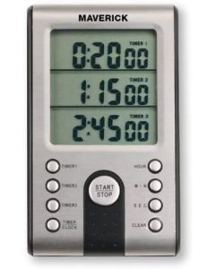 Maverick Industries, Inc. Maverick Digital Timer, Small, Silver