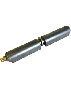 8" Bullet Hinge Steel Body & Pin, Brass Bushing & Grease Zerk 