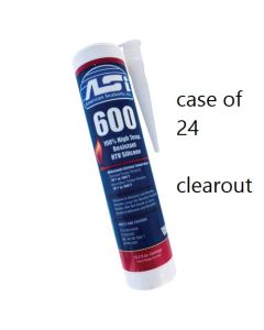 ASI 600F red RTV 10 ounce cartridge/24pk. ***SPECIAL CLEARANCE DEAL***  FULL CASE OF 24 