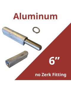 6 inch aluminum bullet hinge