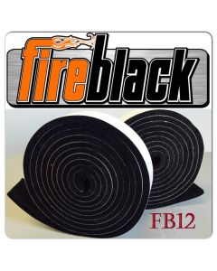 FireBlack12 BBQ smoker gasket (Self stick) - 1/2 x 1/8 x15'