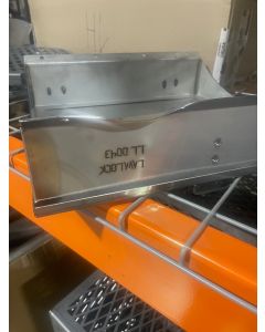 ***CLEARANCE*** STAINLESS Quick coal door for 22" WSM weber smokey mountain 55 Gallon UDS -BENT FLANGE