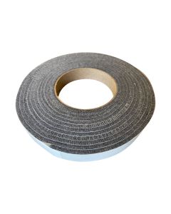 LavaLock Smoker Gasket 3/4 x 1/8 x 15 ft Grey Self Stick