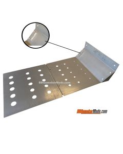 Baffle Plate heat management system for CharGriller Grand Champ