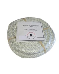 LavaLock® White Fiberglass Rope gasket (dense) 12 foot piece