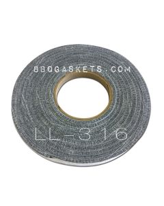 3/16 x 1/2 x 15' (self stick) grey LavaLock