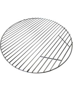 Stainless Steel Barbecue Cooking Grid Grate w/Hinged Access Door for Kamado Grill Large Big Green Egg Kamado Joe Classic Pit Boss K22 Louisiana K22 Ceramic Grills Using 18.5 inch round cooking grate