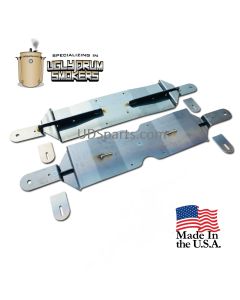 Locking UDS low profile cart wheel kit 55 gallon drum