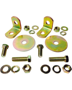 Seat Belt Mounting L Bracket 4 5 Point Racing Harness 90 Degree Roll Cage Beams FHD-1046-1 2 Pack