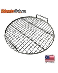 21.5" Stainless Wire Cooking grate for UDS, Some Weber / BGE / Kamado