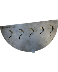 Air Scoop Vertical Baffle System for Oklahoma Joe's Longhorn Deflector Plate